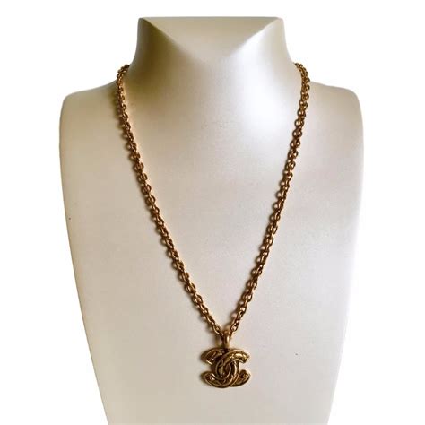 fake chanel double c necklace
